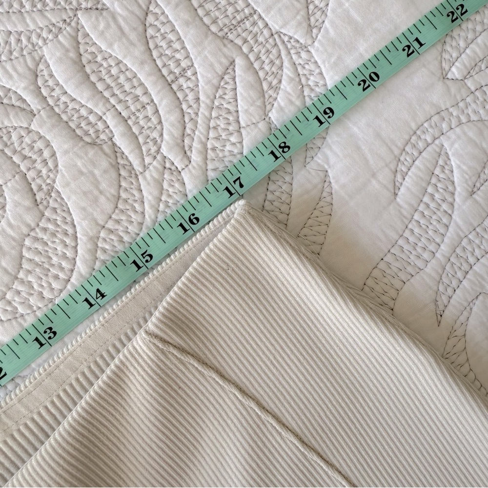 Lululemon - Ribbed Softstreme Flared Pant - Bone - Picture 12 of 13
